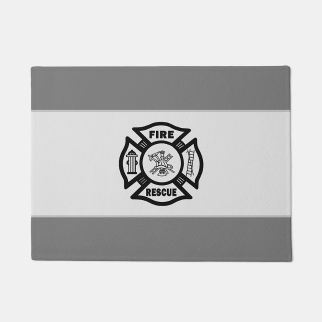 Felpudo Rescate de bomberos    (Anverso)