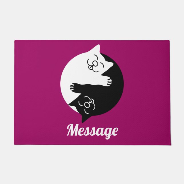 Felpudo Rescate De Gatos Mascotas Accesorios Y Regalos Par (Anverso)