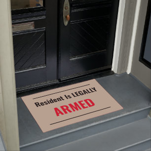 Felpudo Residente ARMADO LEAGALMENTE
