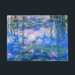Felpudo Restauración de Water Lilies Claude Monet<br><div class="desc">Restauración de Water Lilies Claude Monet</div>