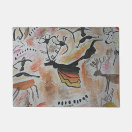 Felpudo Resumen de arte rupestre