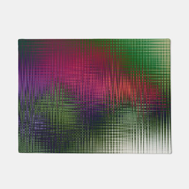 Felpudo Resumen de textura líquida helado de vidrio de cri (Anverso)