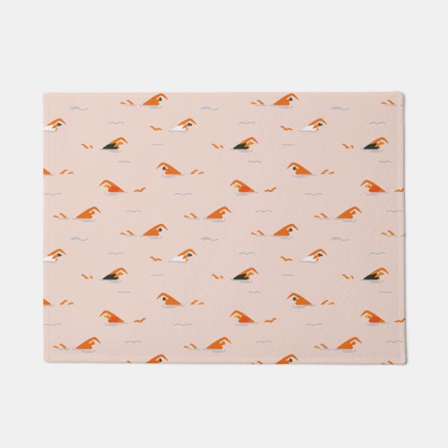 Felpudo Resumen de verano Piscina de las Landas de Natació (Anverso)