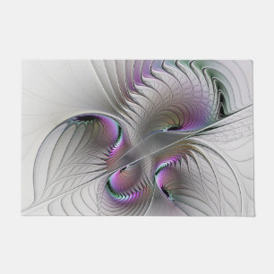 Felpudo Resumen moderno Shy Fantasía Figura Arte Fractal