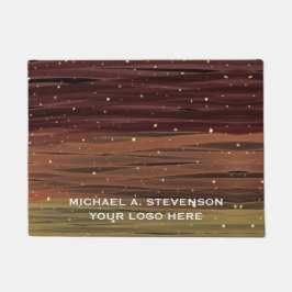 Felpudo Resumen Paint Strokes Personalizado