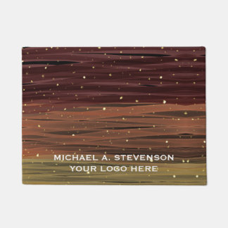 Felpudo Resumen Paint Strokes Personalizado