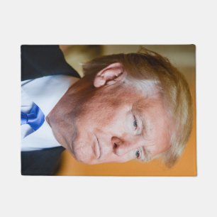 Felpudo Retrato de Donald Trump