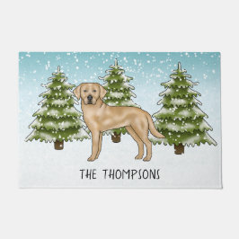 Felpudo Retriever Labrador Amarillo Nombre de Familia de I