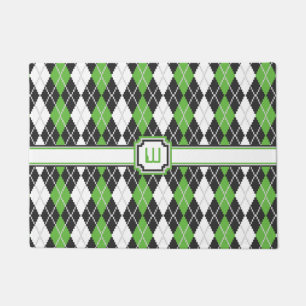Felpudo Retro Argyle Doormat