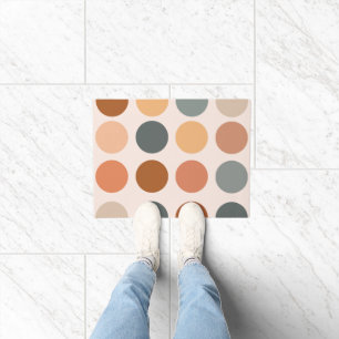Felpudo Retro Boho Dots Neutral