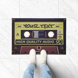 Felpudo Retro Cassette Pop Art Doormat