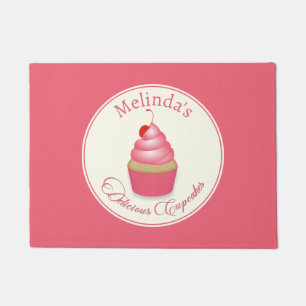 Felpudo Retro Deliciosos Cupcakes Rug Doormat