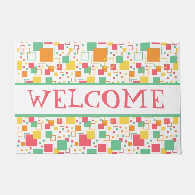 Felpudo Retro Mod Citrus (Anverso)