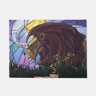 Felpudo Rey Lion y arte de Cubs