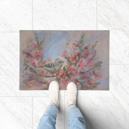 Felpudo Rey Reyezuelo Pájaro