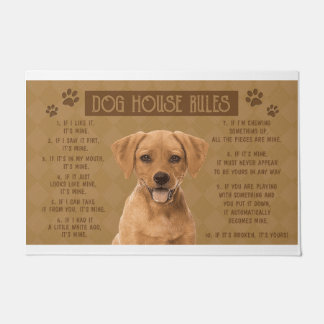 Felpudo Ridgeback Rhodsi Ridgeback Dog House Rules, Si Se 