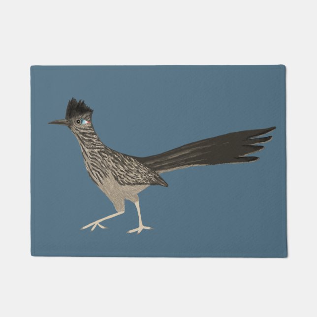 Felpudo Roadrunner Colour Pencil Art (Anverso)