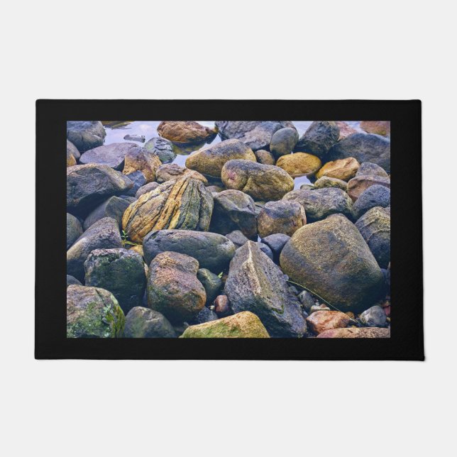 Felpudo Rocas coloridas (Anverso)