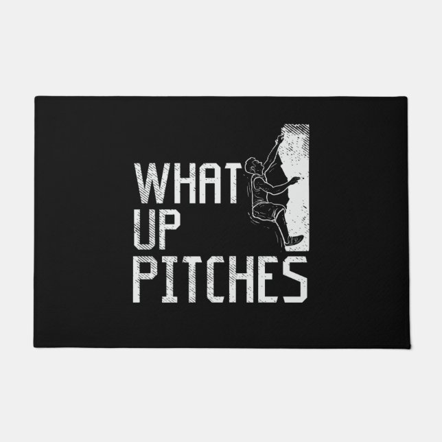 Felpudo Rock Climbing Climber Gift (Anverso)