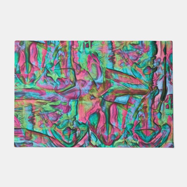 Felpudo Rocky o rumoreado con tonos suavemente sedosos (Anverso)