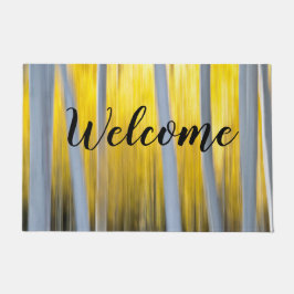 Felpudo Rodeado por los árboles de Aspen