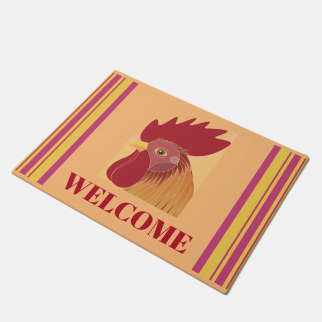 Felpudo Rooster Doormat (Angular)