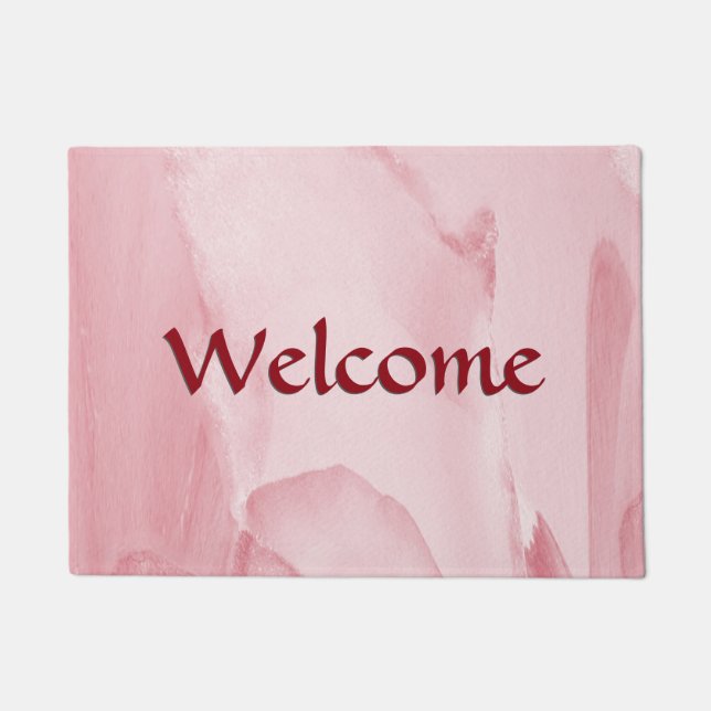 Felpudo Rosa preciado (Anverso)