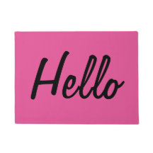 Rosas fuertes - hola Doormat