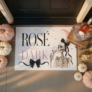 Felpudo Rosé After Dark Esqueleto Halloween