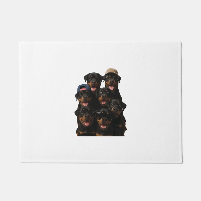 Felpudo Rottweiler (Anverso)