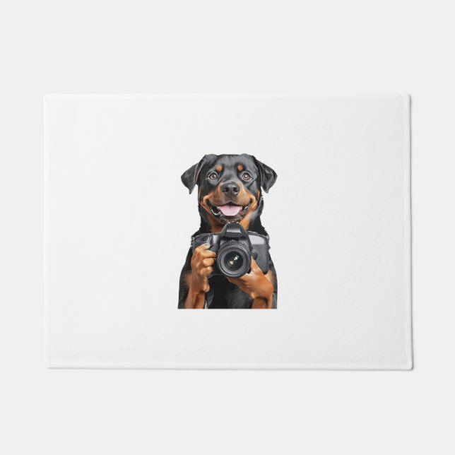 Felpudo Rottweiler   (Anverso)
