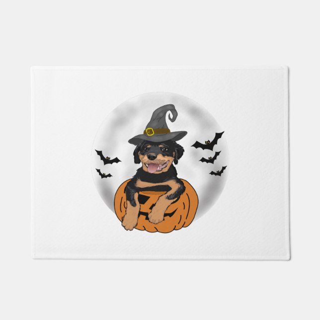 FELPUDO ROTTWEILER HALLOWEEN GIFTS (Anverso)