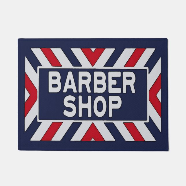 Felpudo Rótulo 3 de la Barbería (Anverso)