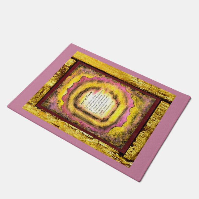 Felpudo Rótulos de belleza (Angular)