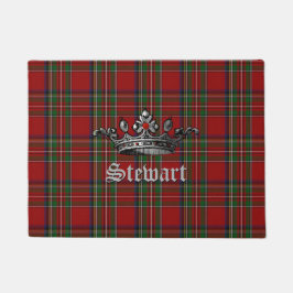 Felpudo Royal Stewart Crown Door Mat personalizado