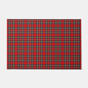 Felpudo Royal Stewart Tartan Plaid Scottish Pattern