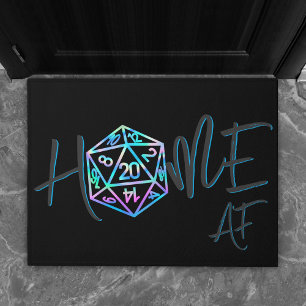 Felpudo RPG Home AF Bienvenida a Holo Fantasy Tabletop G