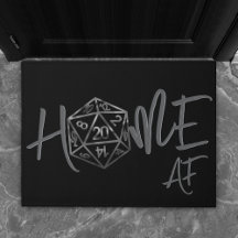 RPG Home AF | Fantasía Tabletop Retro Gamer Dice