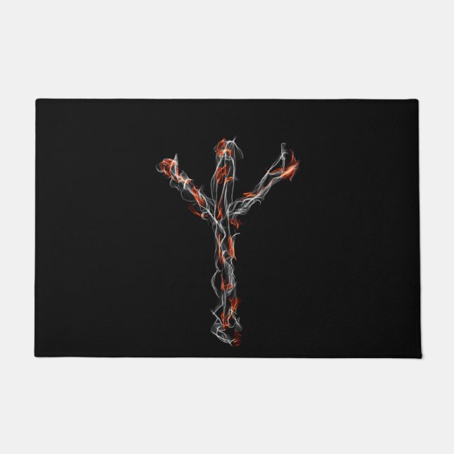 FELPUDO *RUNE ALGIZ* (Anverso)