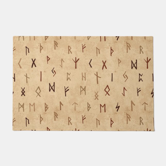 Felpudo Runes Doormat (Anverso)