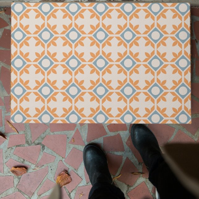 Felpudo Rústico patrón de mosaico de granjas (Subido por el creador)