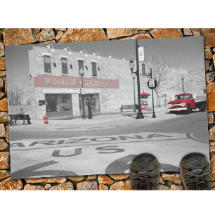 Felpudo Ruta de Winslow Arizona 66 - Foto de Red Splash