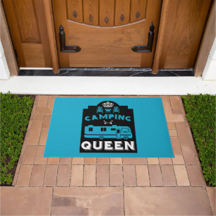 Felpudo RV Camping Queen USA