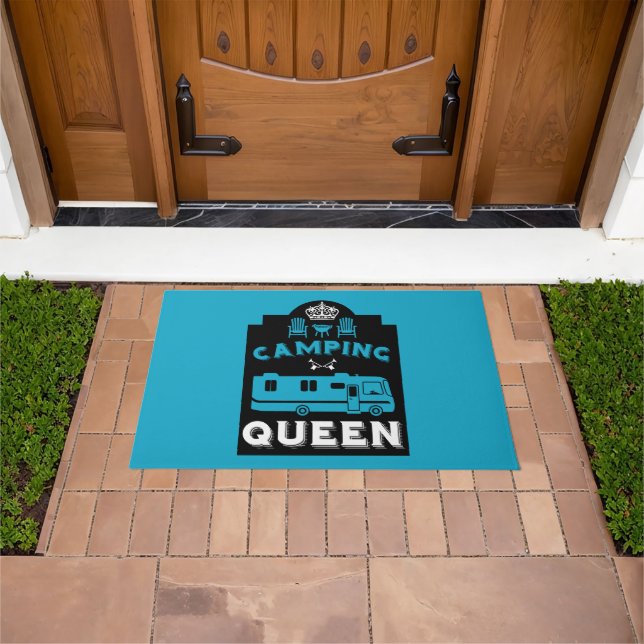 Felpudo RV Camping Queen USA (Exterior)