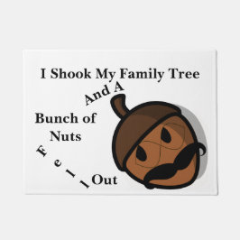 Felpudo Sacudí mi árbol de familia