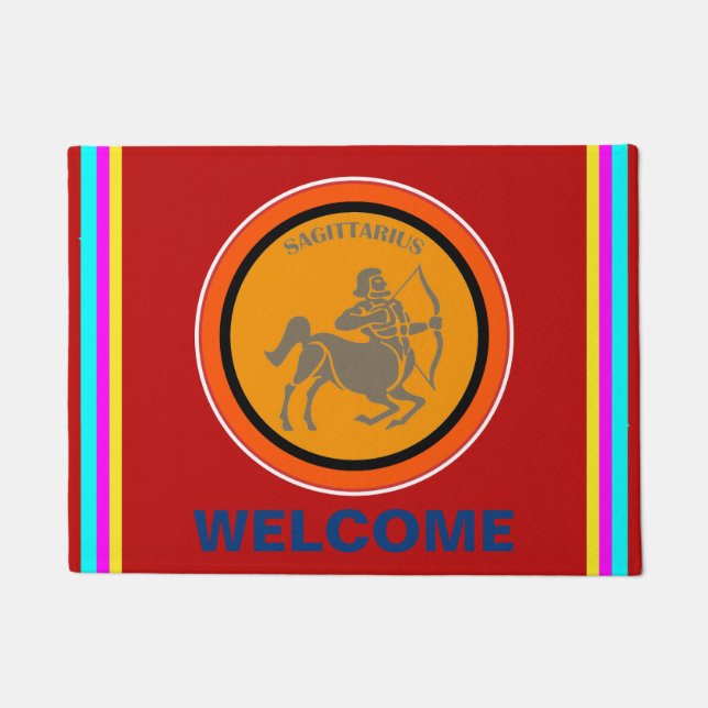 Felpudo Sagittarius Doormat (Anverso)