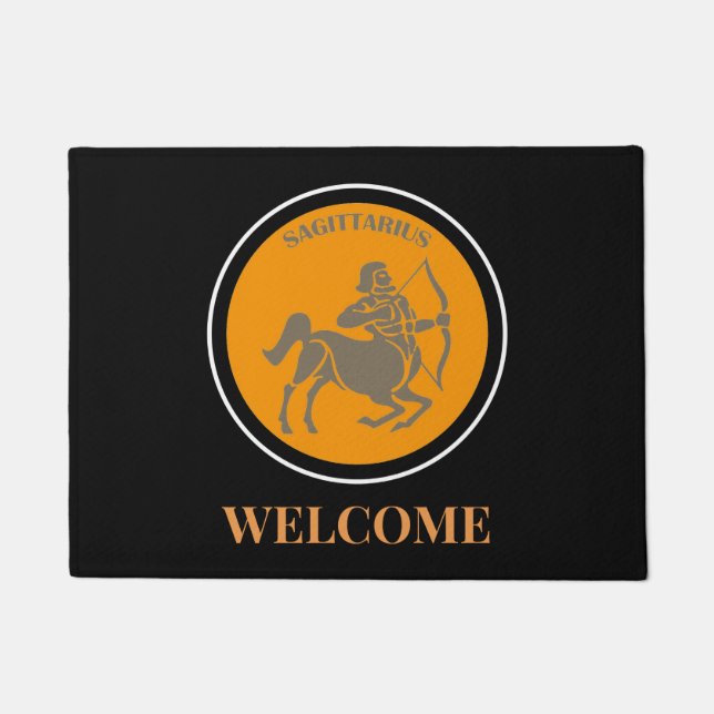 Felpudo Sagittarius Doormat (Anverso)