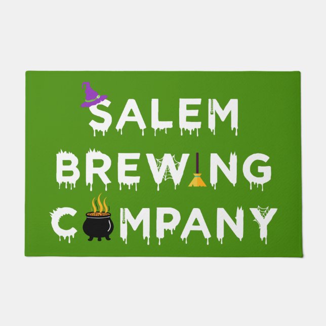 Felpudo Salem Brewing Company White (Anverso)