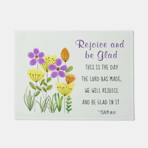 Felpudo Salmo 118:24 Este es el día que el Señor ha hecho