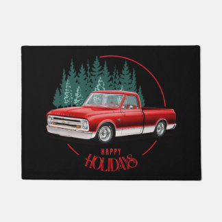 Felpudo Saludos del C10 de Navidad